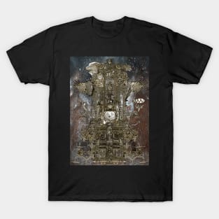 Steampunk Space Transport T-Shirt